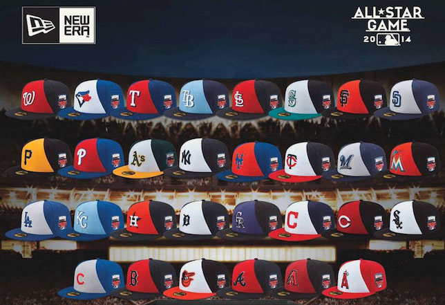 2015 MLB All-Star Game Hats on Behance
