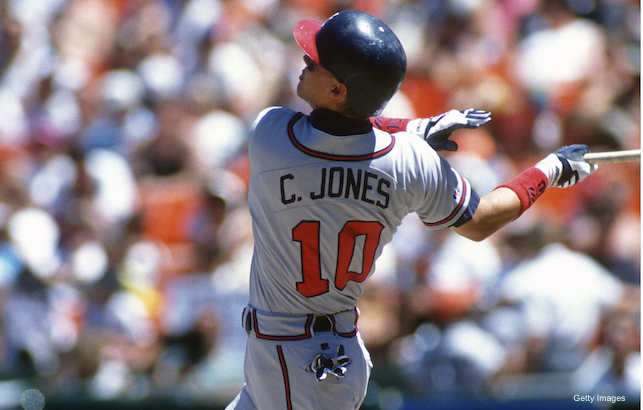 Chipper Jones returns to Atlanta Braves as part-time hitting