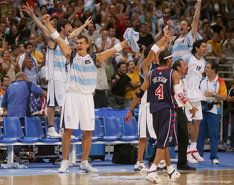 Argentina Beats USA 2004
