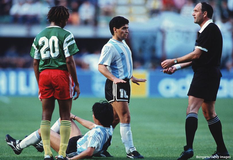 Cameroon Argentina 1990 World Cup
