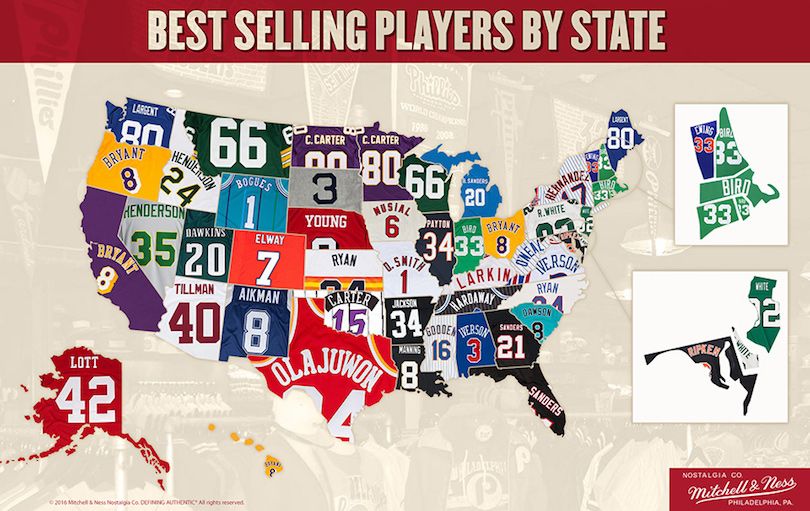 Throwback Sales By State