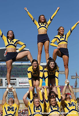 Michigan Cheerleaders