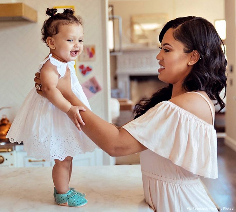 Ayesha Curry Unveils Her Own Baby Shoe 