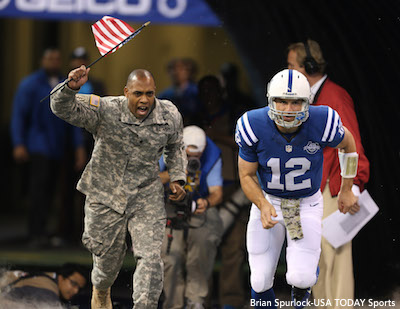 Andrew Luck Military