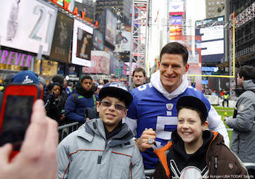 Steve Weatherford And Fans