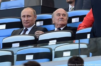 Sepp Blatter Vladimir Putin