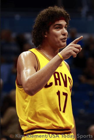 Anderson Varejao During Cavaliers Career