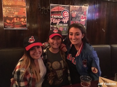 Cleveland Fans At Vaughan's In Chicago