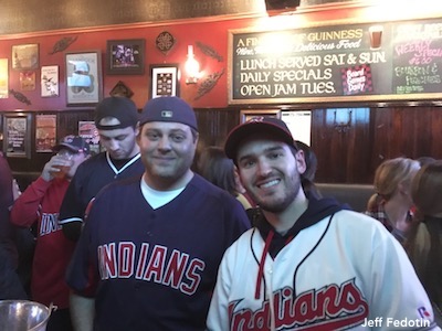 Cleveland Fans At Vaughan's In Chicago