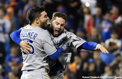 Eric Hosmer and Mike Moustakas