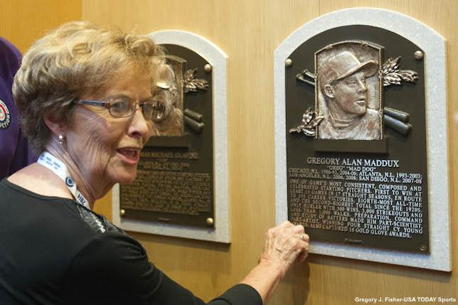 Greg Maddux's Hall Of Fame Plaque