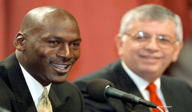 Michael Jordan Retired 