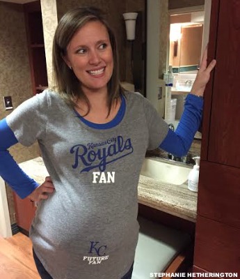MLB, Tops, Kansas City Royals Maternity Tee Shirt Fan Future Fan Size  Small