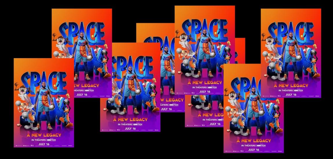 Space Jam Movie Posters